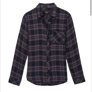 Rails slim fit flannel